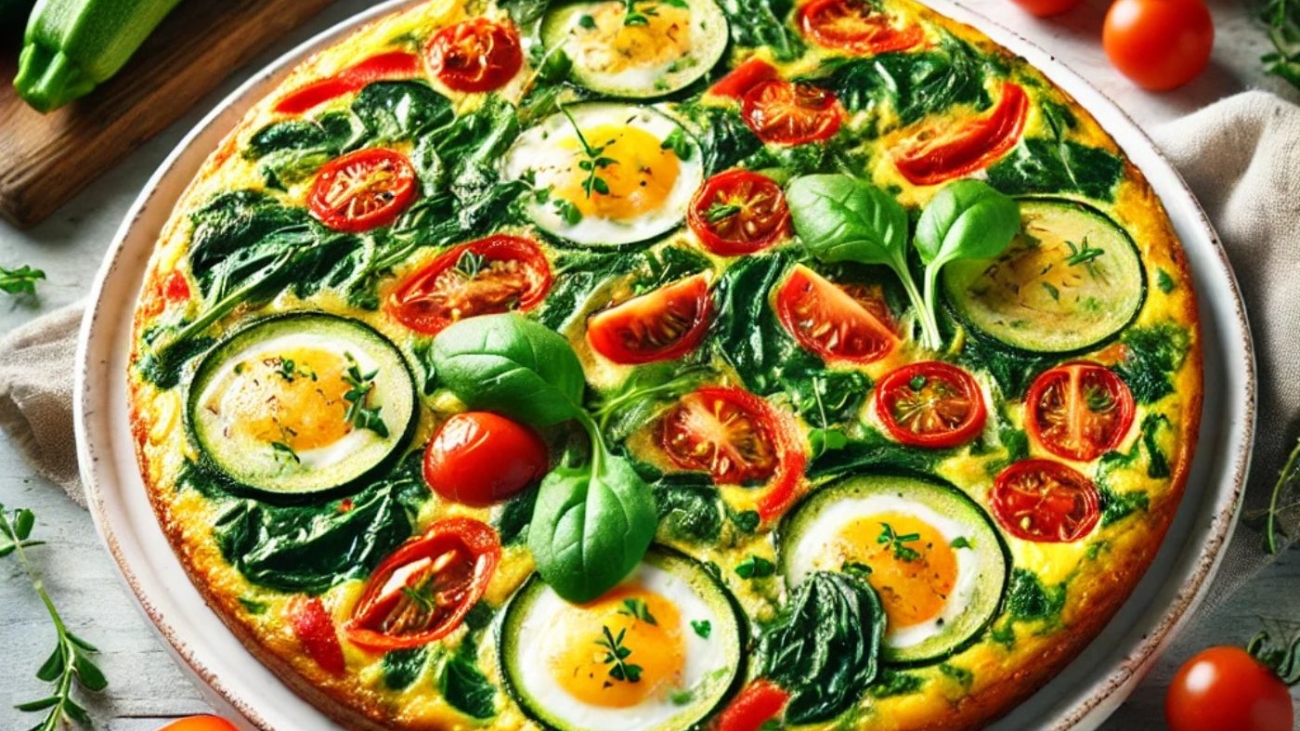 Basische Gemüse-Frittata
