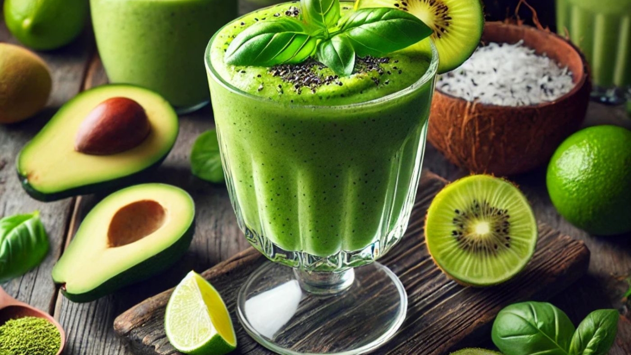 matcha-kokos-smoothie